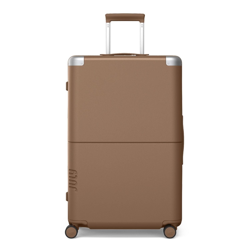 July Checked Plus Polycarbonate 30 Luggage – Toffee