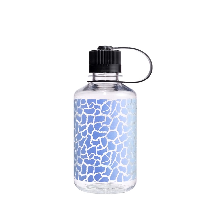 Nalgene 16oz Narrow Mouth Sustain Water Bottle  – Clear Rainbow Giraffe