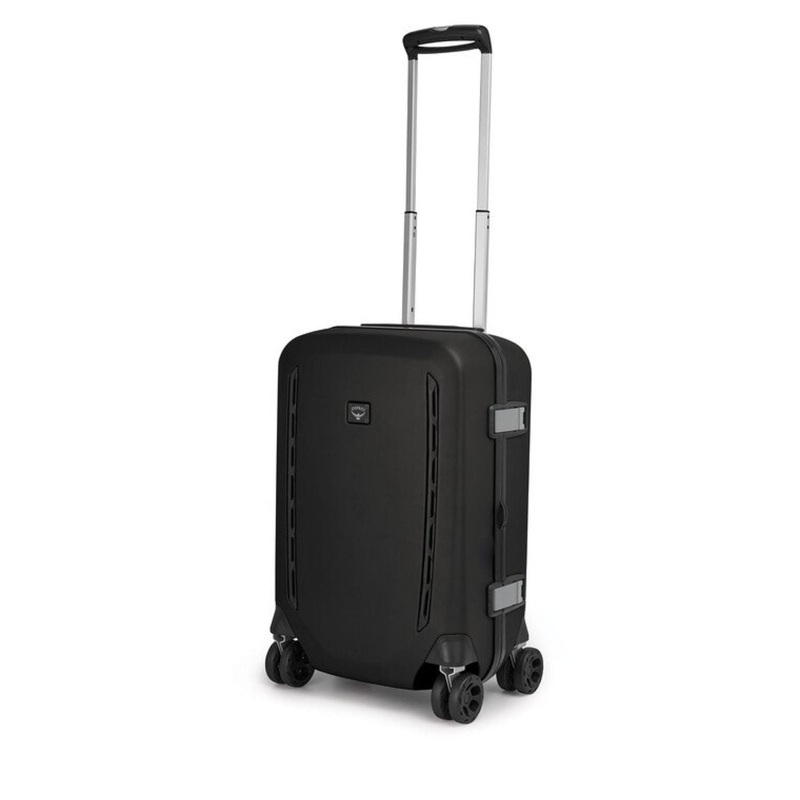 Osprey Transporter 4-Wheeled Hardside Carry-On Luggage 22/40L – Black