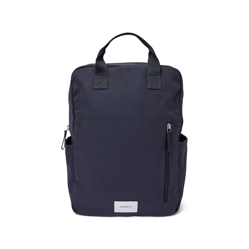 Sandqvist Knut Backpack – Navy W/ Navy Webbing