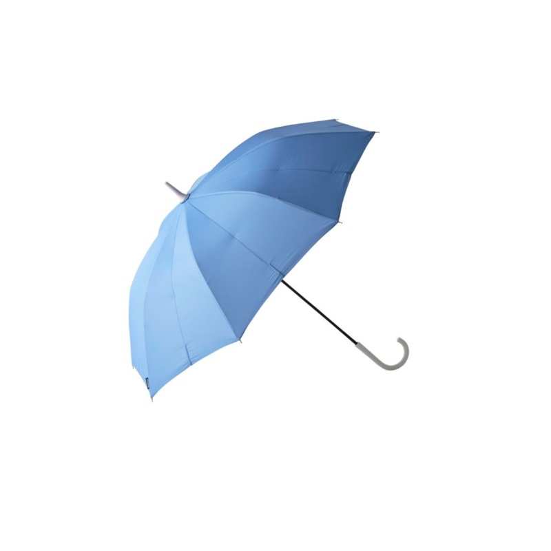 Shupatto Belt Free Closing Umbrella (M) – Azure Blue