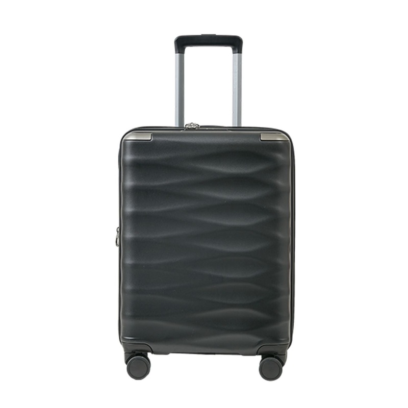 Crossing Arc Pc Upright Medium Luggage 24 (Black)