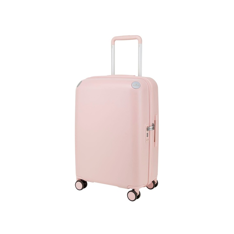 Echolac Panda 20 Upright Carry On Luggage – Light Pink