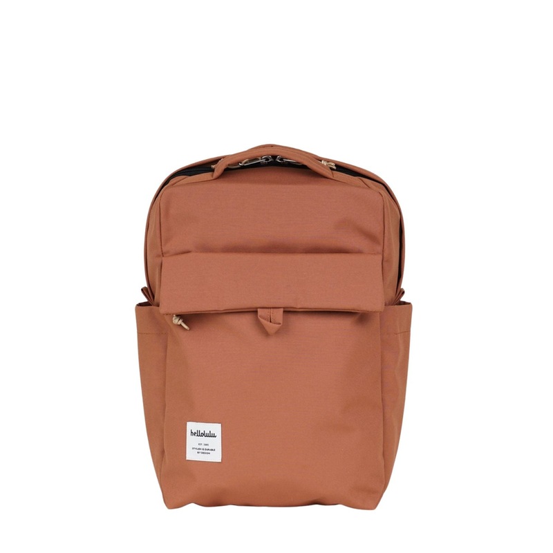 Hellolulu Mini Carter Backpack Recycled (Russet Brown)