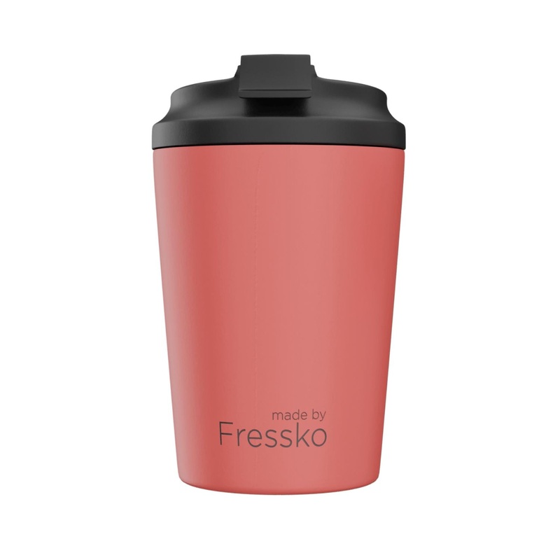 Made By Fressko Camino 12oz Insulated Stainless Steel Cup – Coral