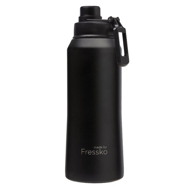 Made By Fressko Core 34oz Insulated Stainless Steel Drink Bottle – Coal
