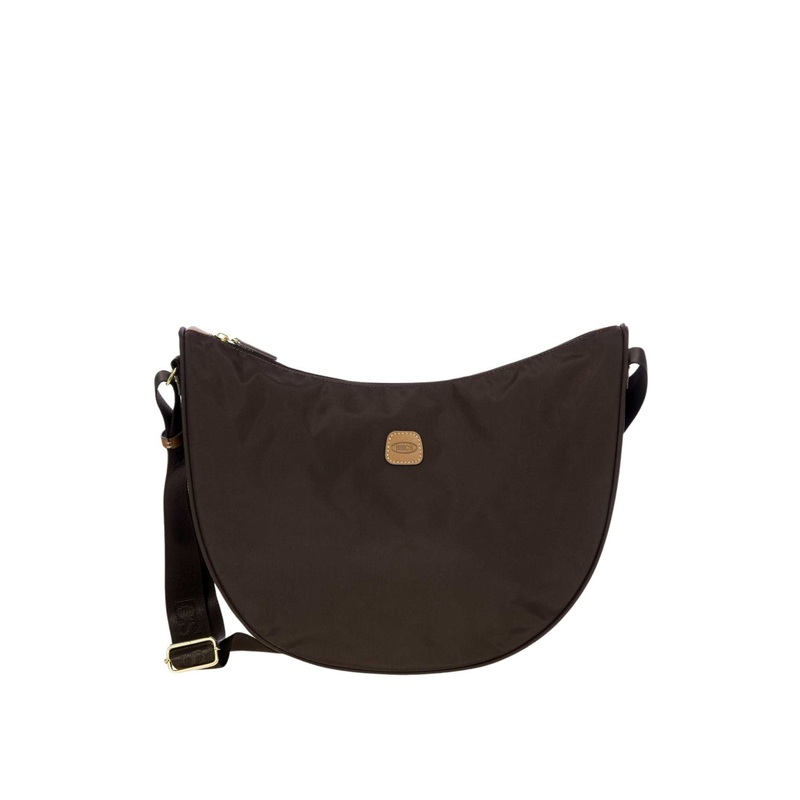 BRIC’S X-Bag Half Moon Bag – Large (Brown)