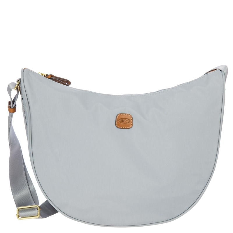 BRIC’S X-Bag Half Moon Bag – Large (Grey)