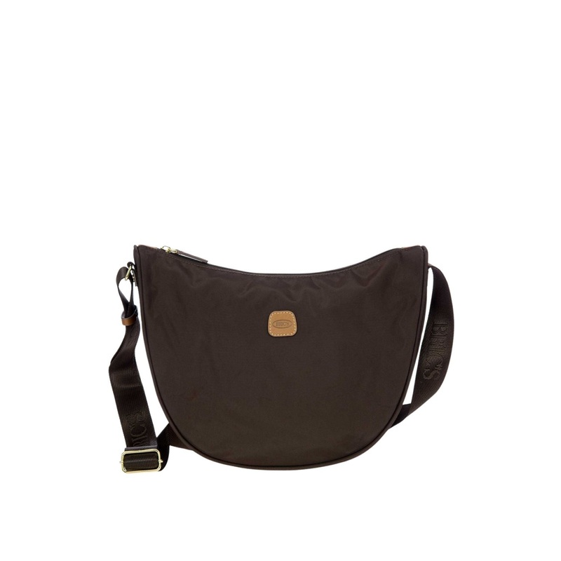 BRIC’S X-Bag Half Moon Bag – Medium (Brown)
