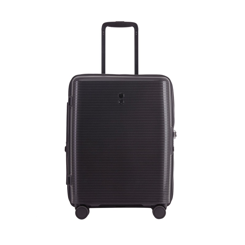 Echolac Forza 20 Carry On Luggage (Black)