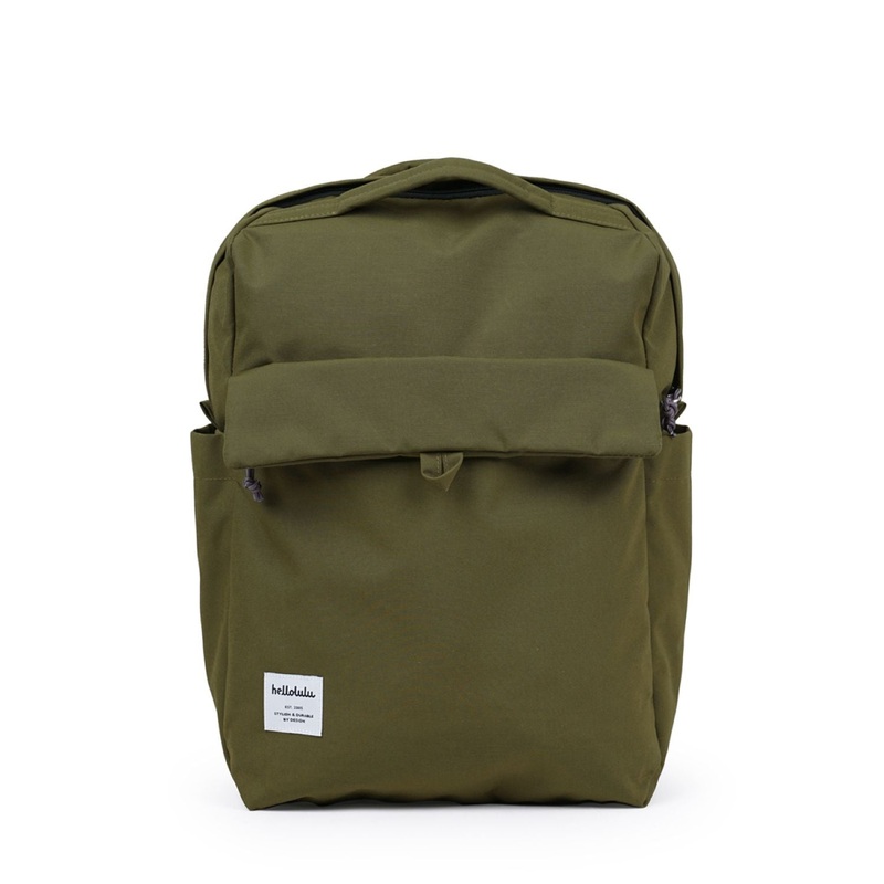 Hellolulu Carter Backpack Recycled (Capulet Olive)