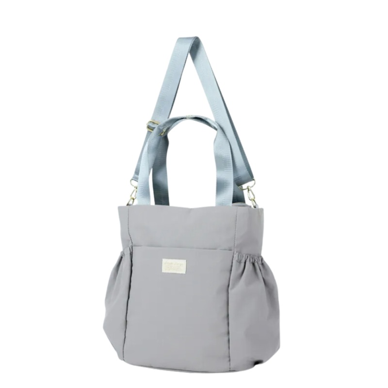 Legato Largo Fuwari 2Way A4 Tote Bag (Light Grey)
