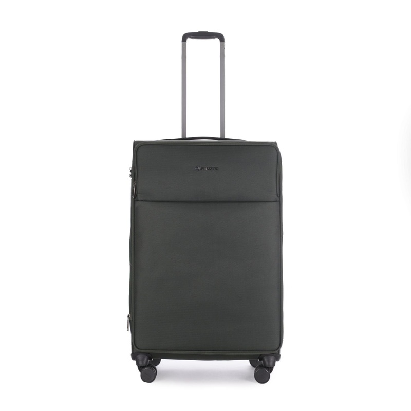Stratic Light + Suitcase L With Front Access Opening – Dark Green