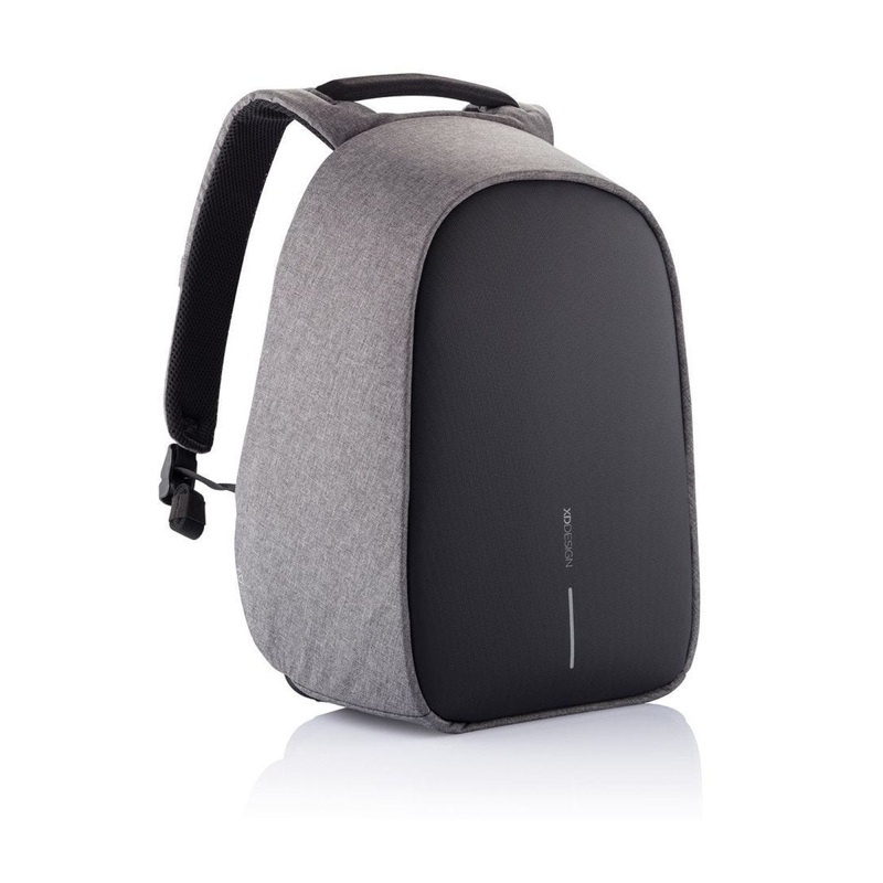 Bobby Hero Small Anti-Theft Backpack – Grey