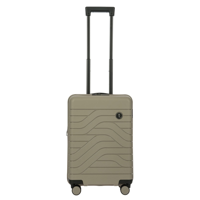 BRIC’S Ulisse 22 Expandable Carry On Luggage Spinner (Dove Grey)