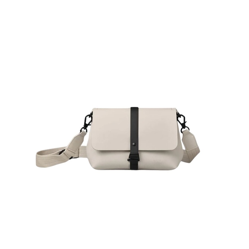 Gaston Luga Splash Crossbody Bag – Cloud Cream