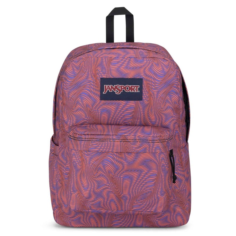 Jansport Superbreak Plus Backpack – Moire Ripples