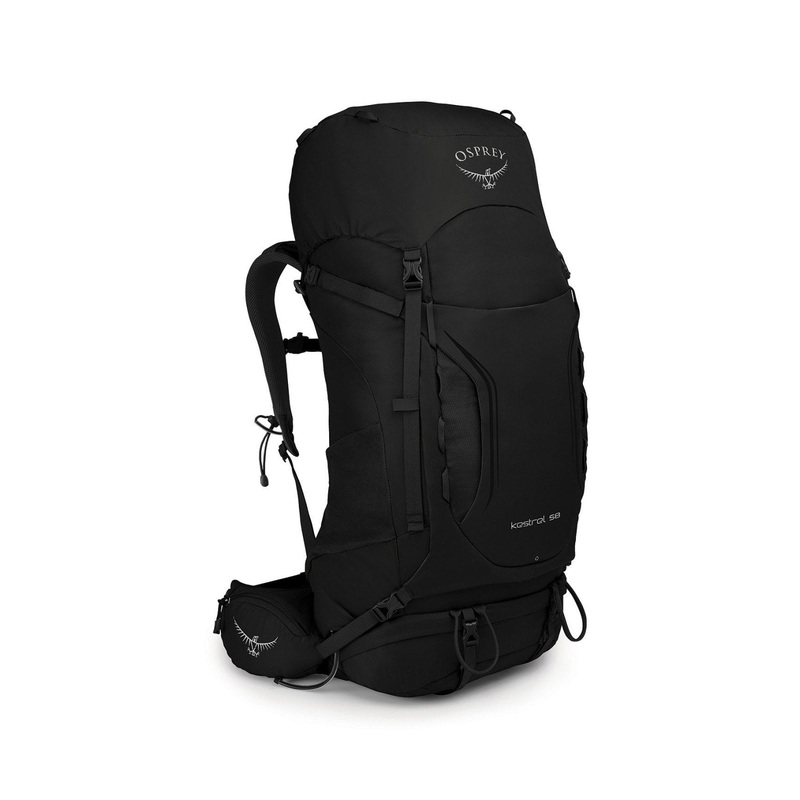 Osprey Kestral 58 Backpack – Medium/Large – Men’s Backpacking (Black)