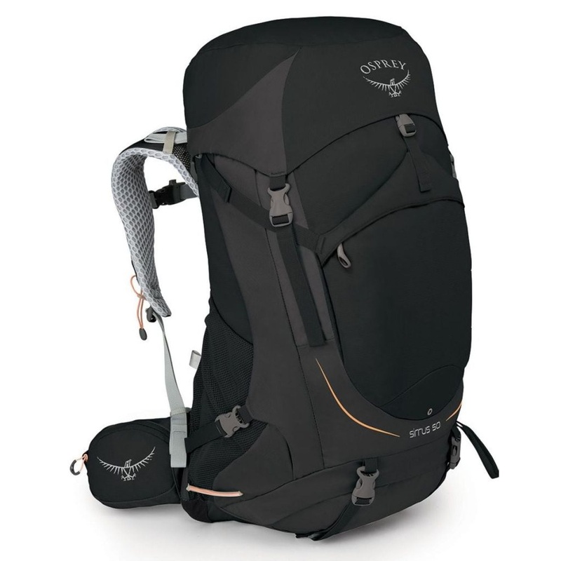 Osprey Sirrus 50 Backpack – Extra Small/Small – Women’s Light Backpacking (Black)