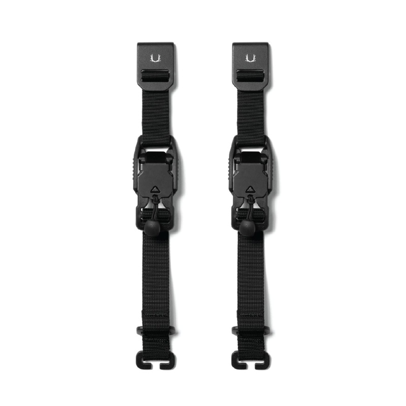 Black Ember Grip Sling V-Buckle Straps – Jet Black