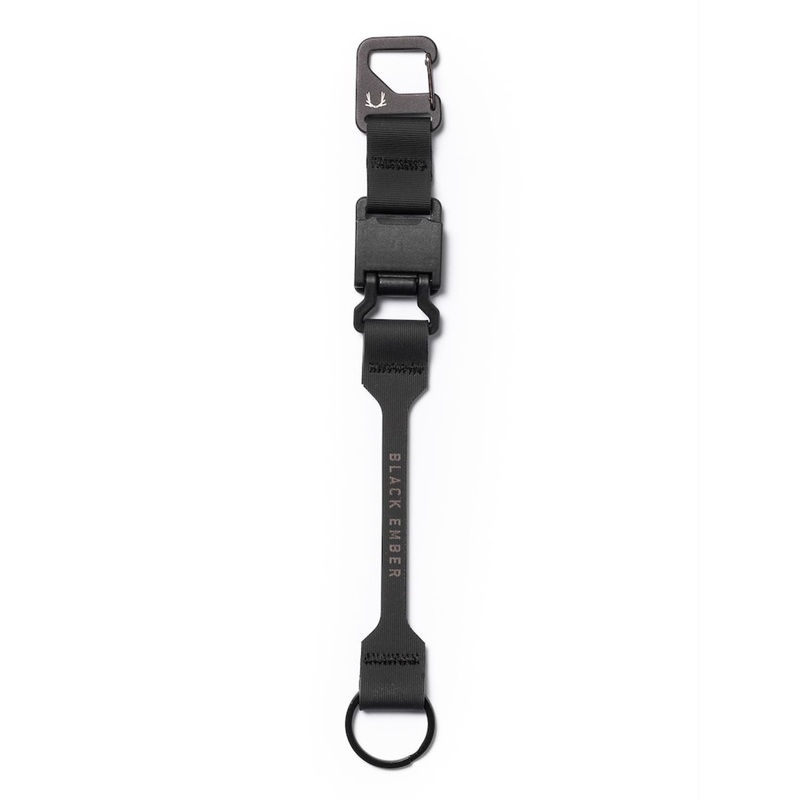 Black Ember Magnetic Key Leash – Black