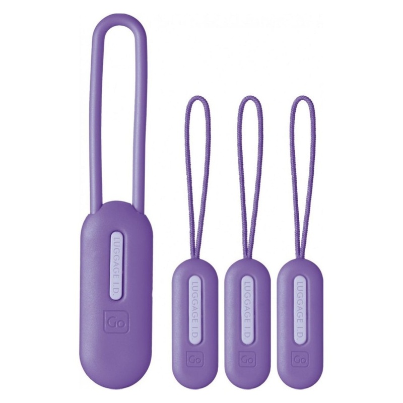 Go Travel Bag Id Set (Purple)|Purple