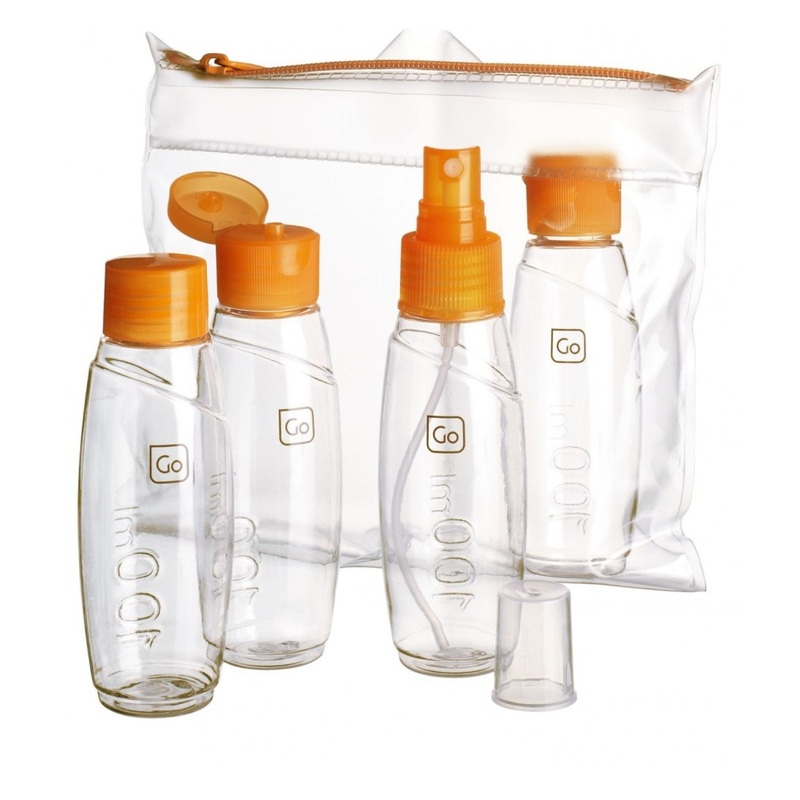 Go Travel Cabin Bottle Set (Orange)