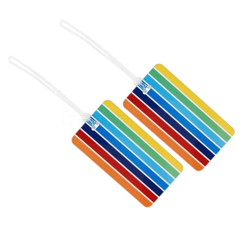 Go Travel Tag Me (Patterned) – Stripes