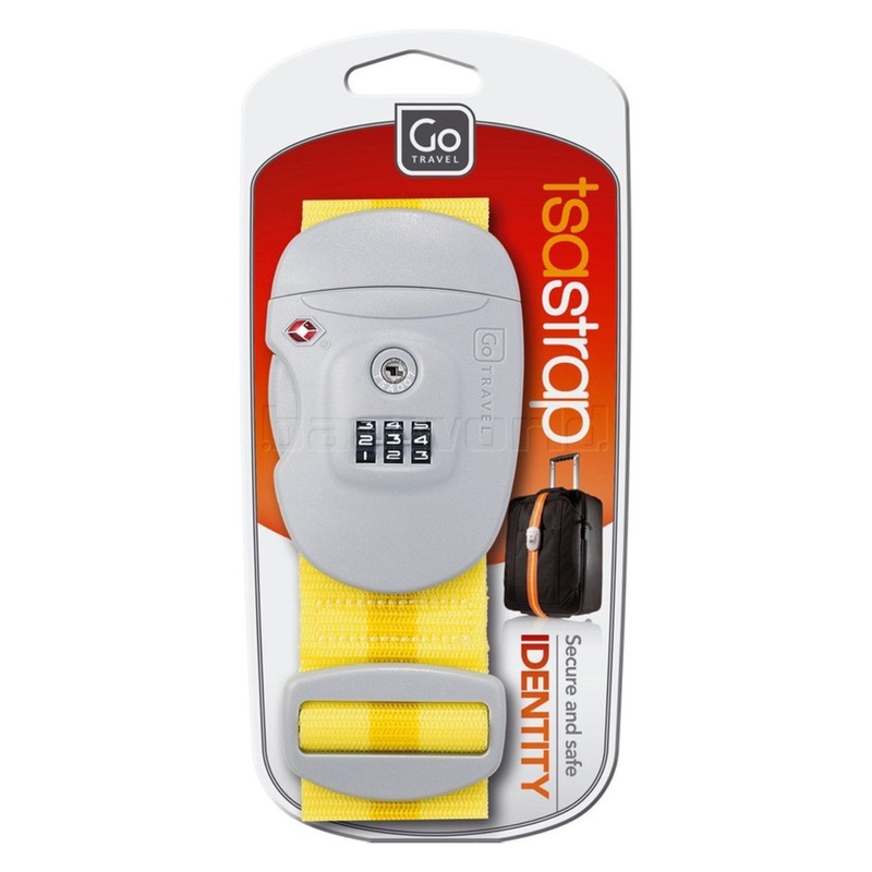 Go Travel Travel Sentry Strap (Yel)