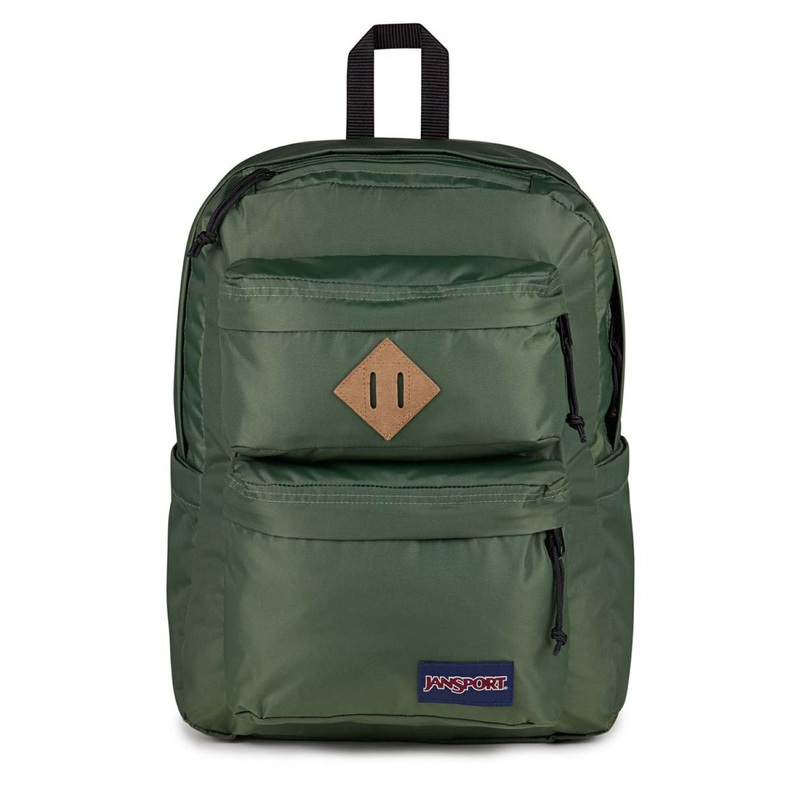 Jansport Double Break Backpack – Cargo Green