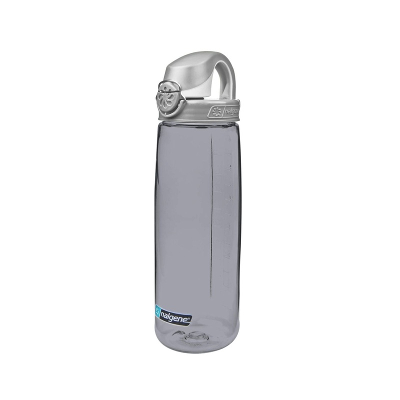 Nalgene 24oz On-The-Fly (OTF) Sustain Water Bottle – Smoke with Gray Cap