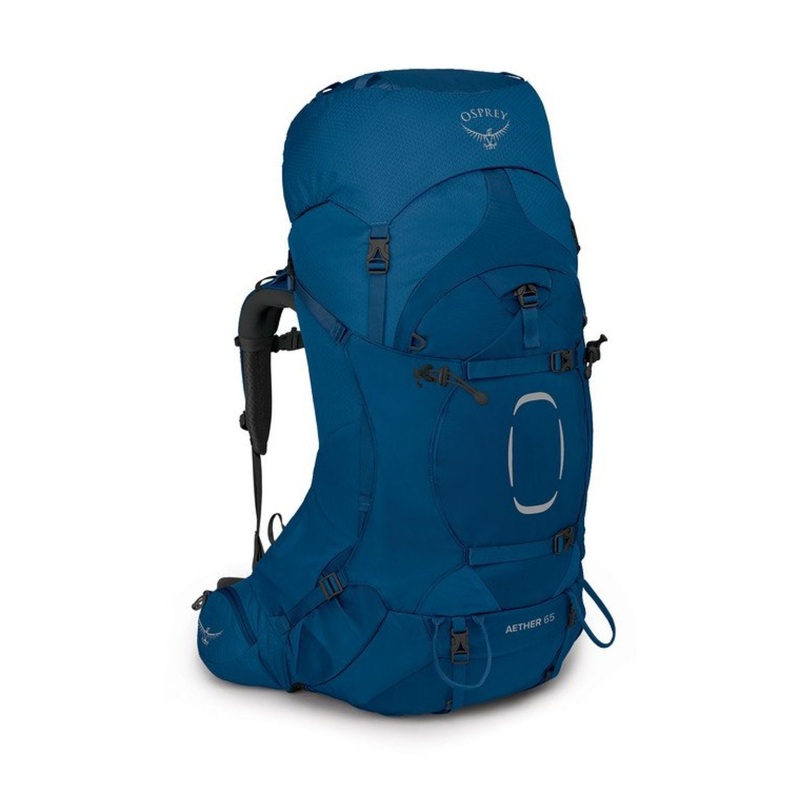 Osprey Aether 65 Backpack S/M – Men’s Backpacking (Deep Water Blue)