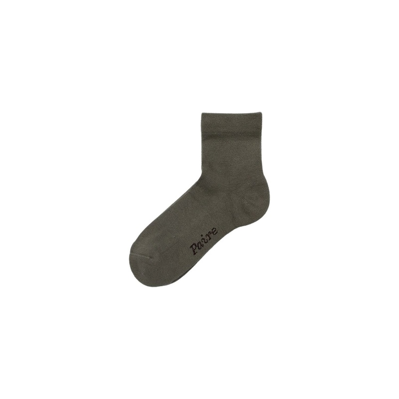 Paire Botanic Merino Wool-Blend Quarter Sock (Moss) – S