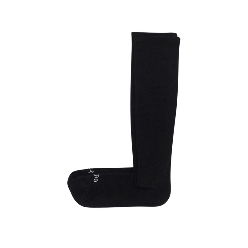Paire Merino Wool-Blend Compression Sock (Black) – M/L