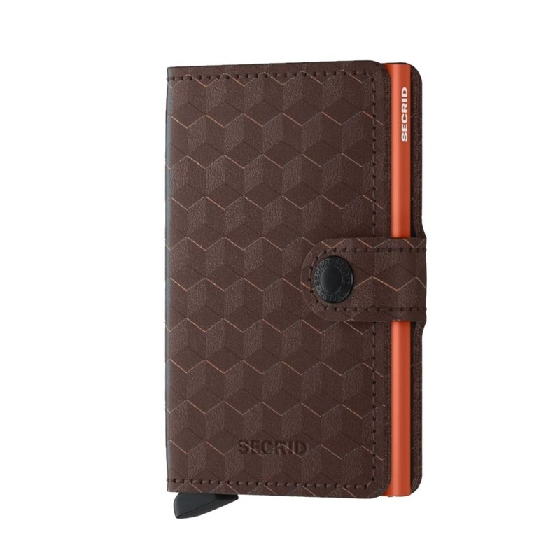 Secrid Miniwallet –  Optical Brown-Orange
