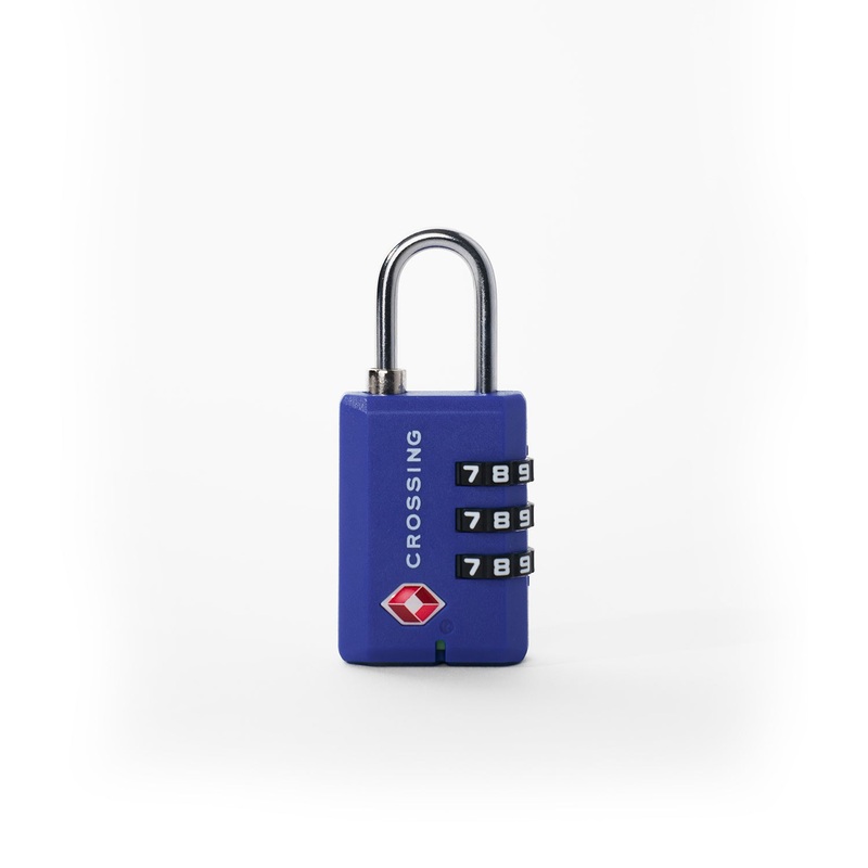 Crossing Ultra-Light TSA 3-Dial Travel Lock – Marian Blue