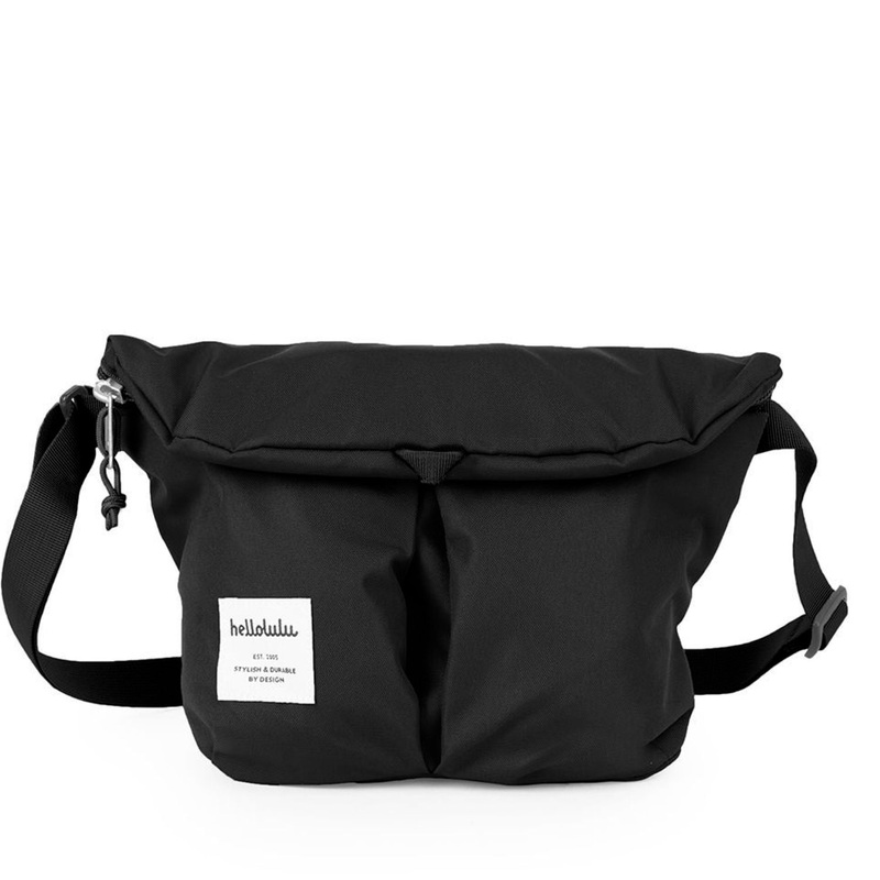 Hellolulu Mini Kasen All Day Shoulder Bag (Black)