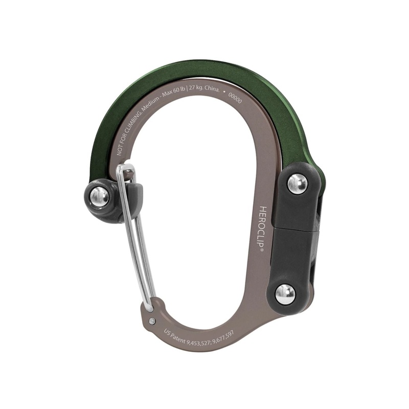 Heroclip Carabiner Medium – Forest Green