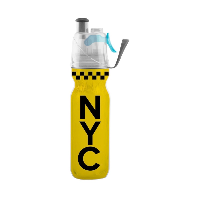 O2COOL Arctic Squeeze Mist ‘N Sip Insulated Water Bottle 20oz Bottle (Nyc)