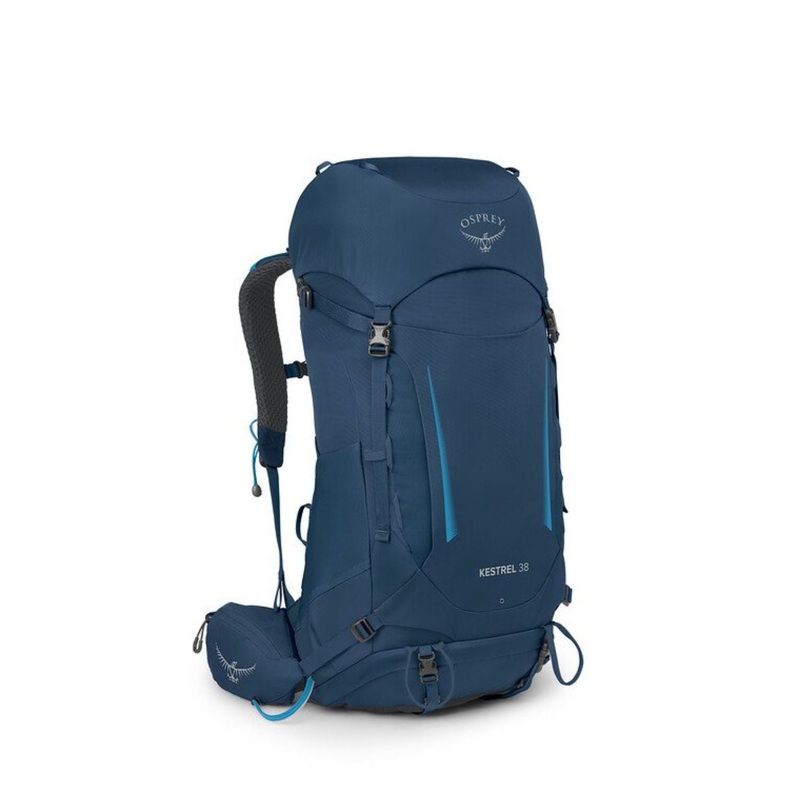 Osprey Kestrel 38 Backpack – Small/Medium – Backpacking (Atlas Blue)