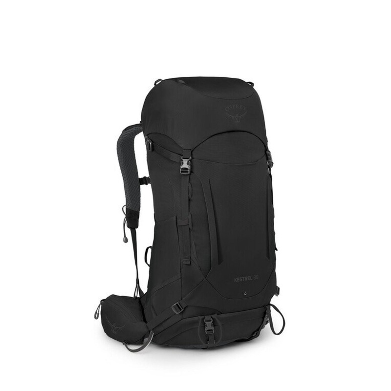 Osprey Kestrel 38 Backpack – Small/Medium – Backpacking (Black)