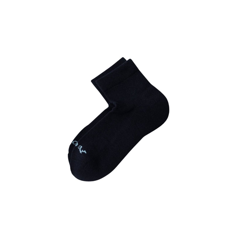 Paire Merino Wool-Blend Quarter Sock (Black) – M