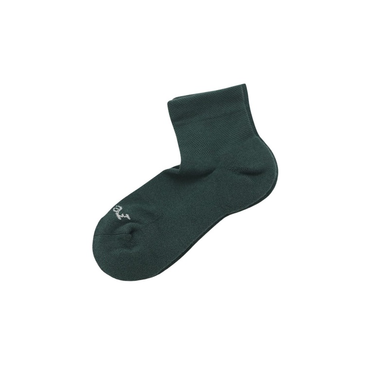Paire Merino Wool-Blend Quarter Sock (Forest) – M