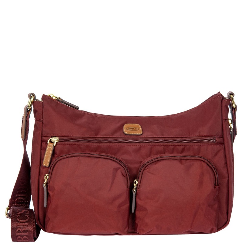 BRIC’S X-Bag Expandable Shoulder Bag (Bordeaux)