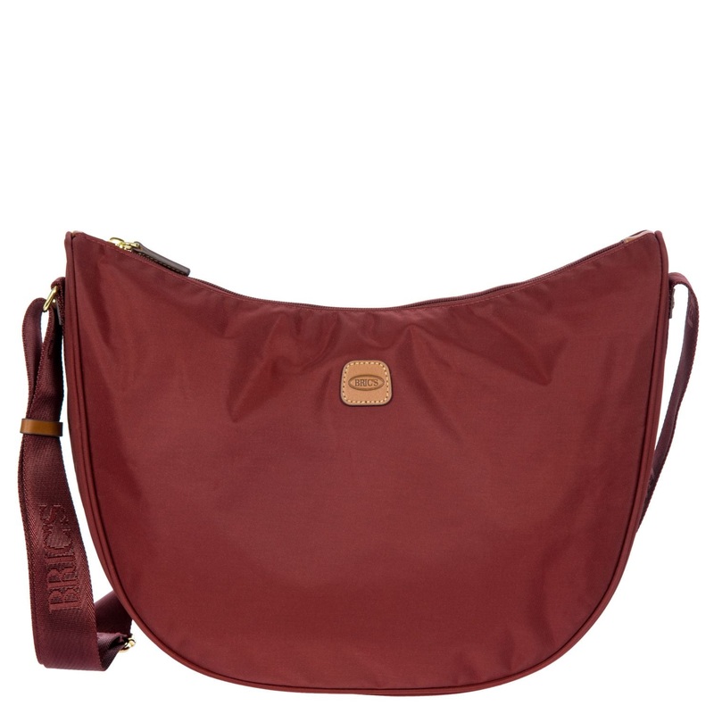Bric’s X-Bag Half Moon Bag-L (Bordeaux)