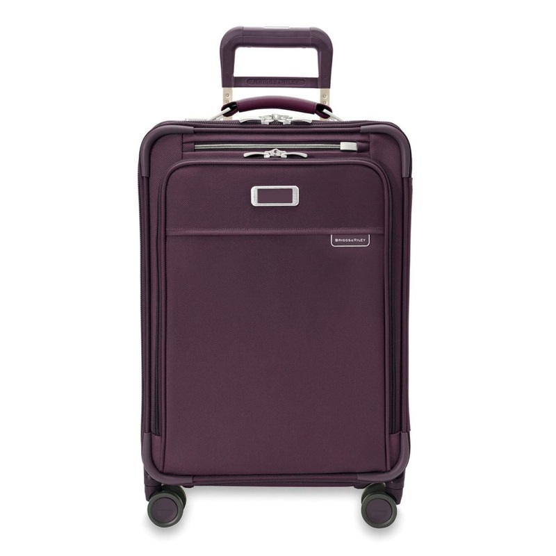 Briggs & Riley Baseline Essential Carry-On Spinner – Plum