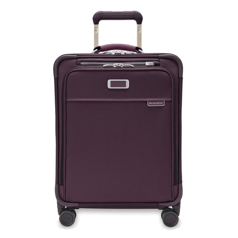 Briggs & Riley Baseline Global Carry-On Spinner – Plum