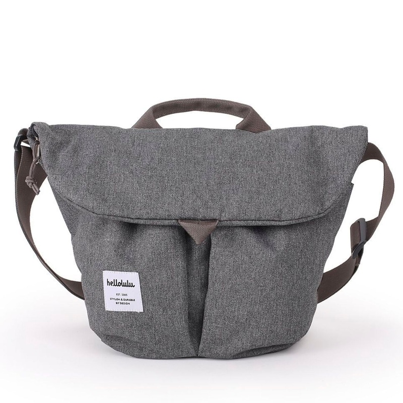 Hellolulu Kasen Shoulder Bag (Pebble Gray)