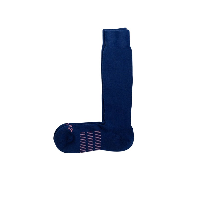 Paire Merino Wool-Blend Snow Sport Sock (Stormy Blue) – M