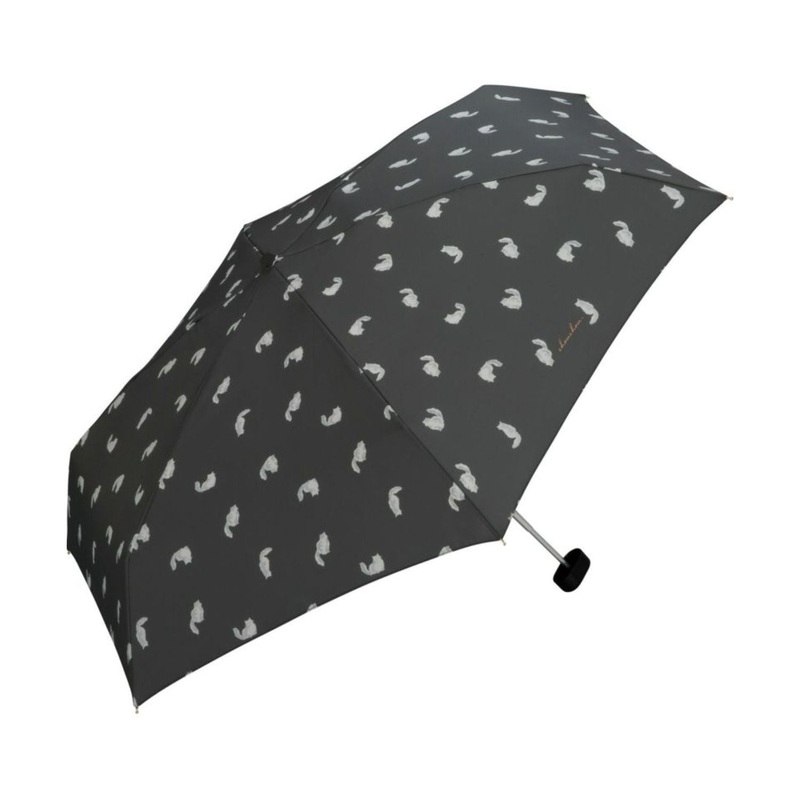 WPC Basic UV Protection Umbrella 50cm – Cats (Charcoal)